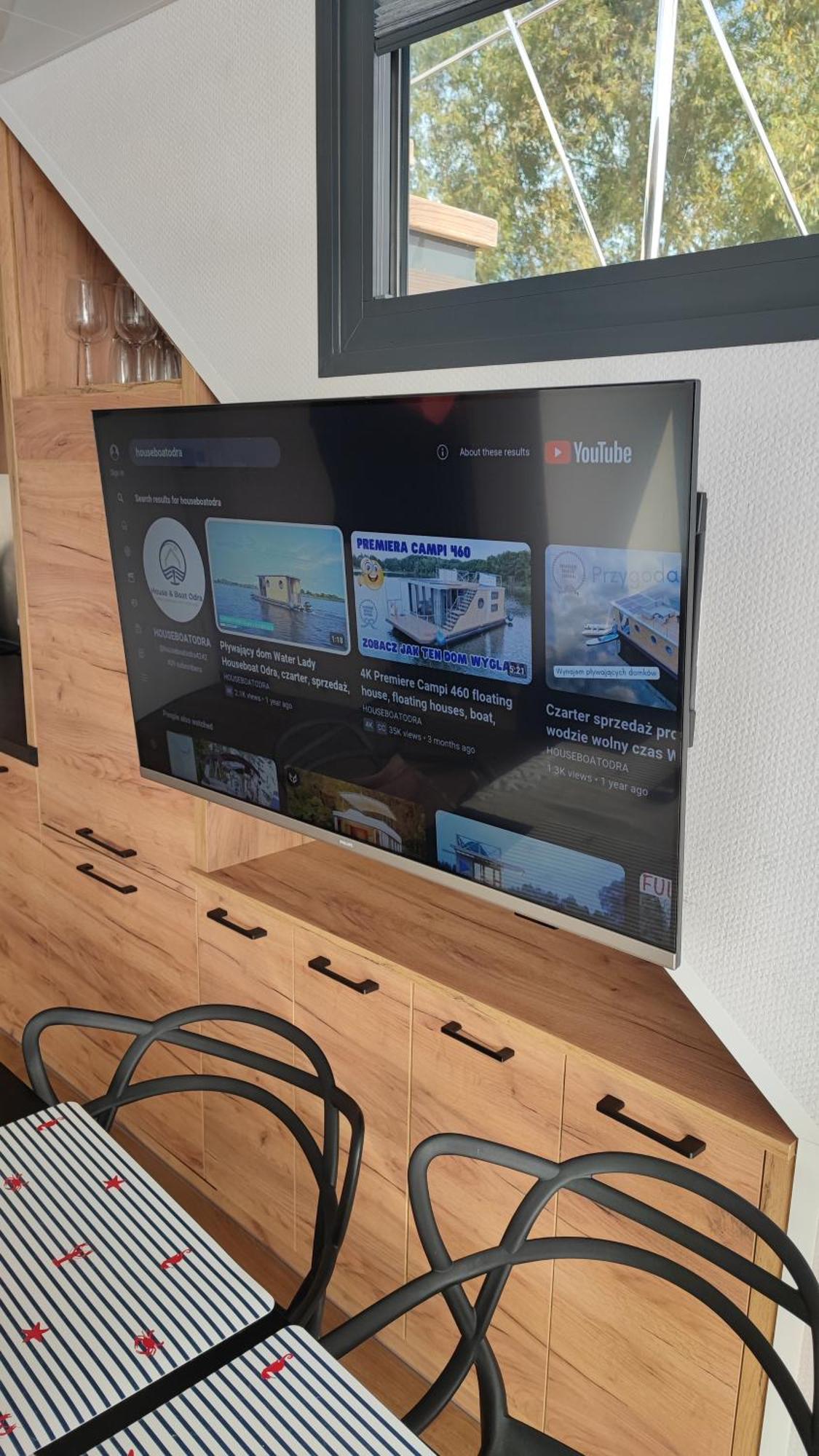 Houseboat Water King Apartament Plywajacy Dom Na Wodzie, 7 Os Вроцлав Екстериор снимка